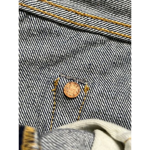 Levi’s 501XX Selvedge Jeans Button Fly Dark Wash Redline Denim Men 36x34 - Picture 15 of 16